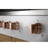 Caf(eback)(TM) 48" Commercial-Style Gas Rangetop with 6 Burners and Integrated Griddle (Natural Gas) - (CGU486P4TW2)