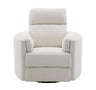 Sagen - Chenille Glider Recliner With Swivel