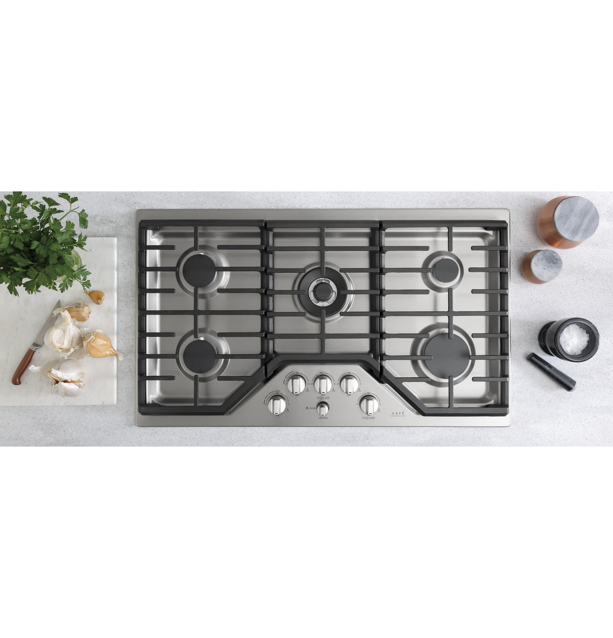 Caf(eback)(TM) 36" Gas Cooktop - (CGP95362MS1)