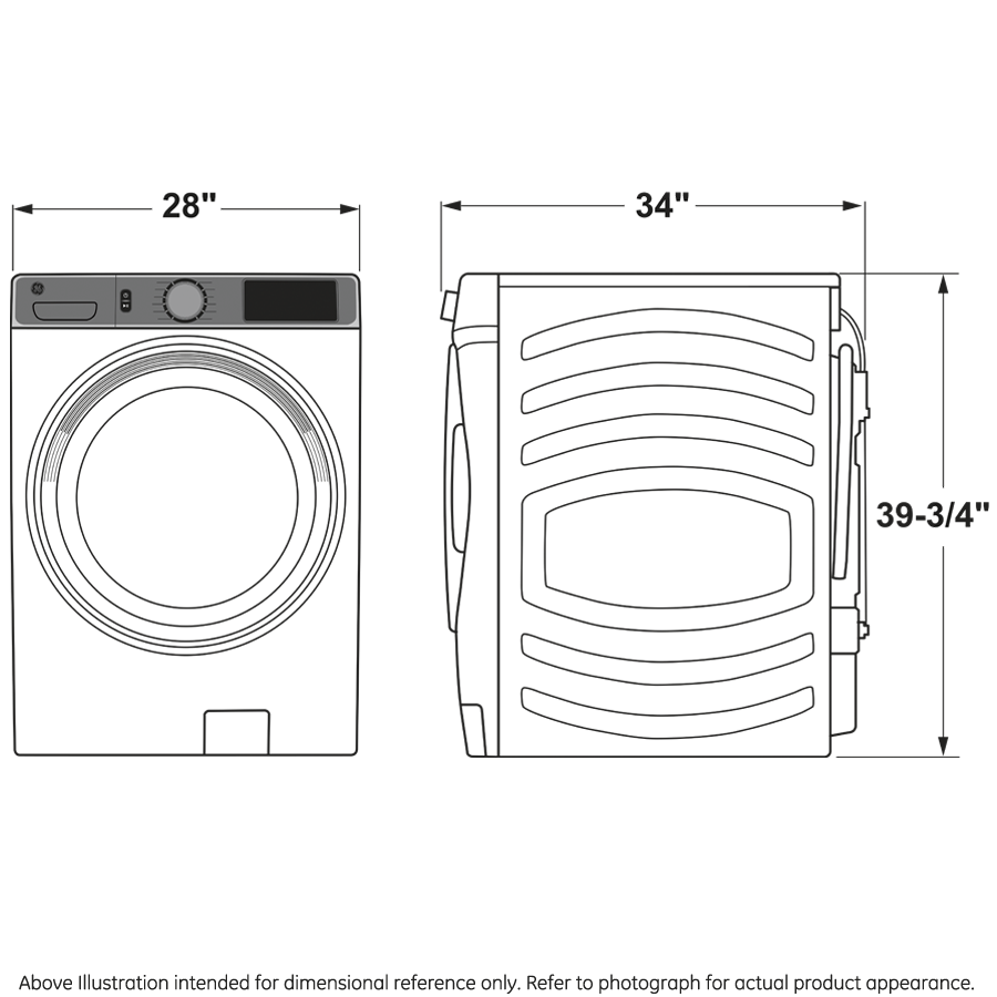 GE Profile(TM) 5.3 cu. ft. Capacity Smart Front Load ENERGY STAR(R) Steam Washer with Adaptive SmartDispense(TM) UltraFresh Vent System Plus(TM) with OdorBlock(TM) - (PFW950SPTDS)