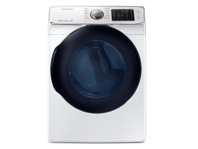 7.5 cu. ft. Smart Electric Dryer with MultiSteam(TM) in White - (DV45K6500EW)