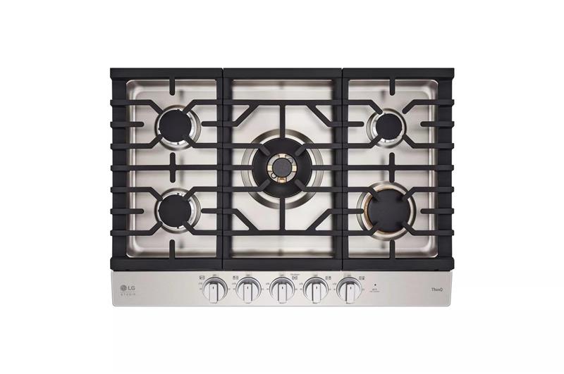 LG STUDIO 30" UltraHeat(TM) Gas Cooktop with EasyClean(R) - (CBGS3028S)