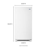 20 Cubic Feet Frost Free Upright Freezer With LED Lighting