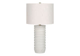 Table Lamp, Lighting, Resin, Transitional - Cream