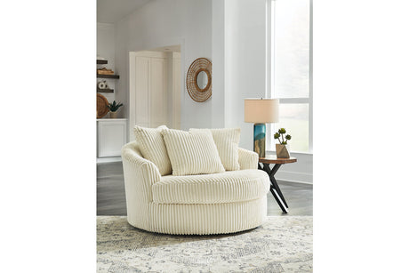Lindyn Oversized Swivel Accent Chair - (2110421)