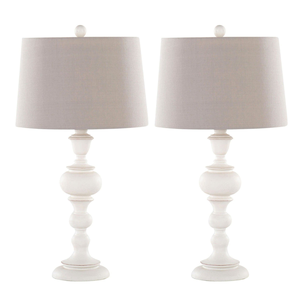 Morocco - 30" Polyresin Table Lamp (Set of 2)