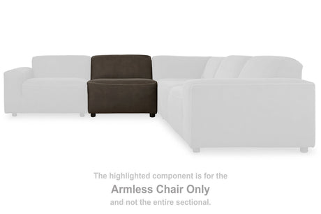 Allena Armless Chair - (2130146)