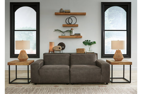 Allena 2-piece Sectional Loveseat - (21301S1)
