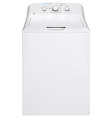 GE(R) 4.2 cu. ft. Capacity Washer with Stainless Steel Basket - (GTW335ASNWW)