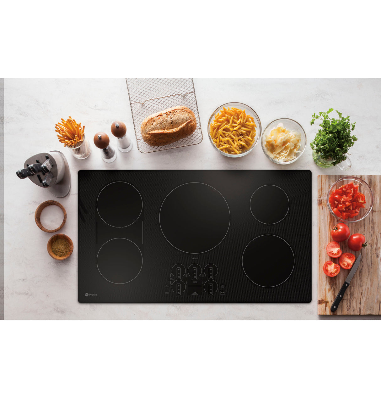 GE Profile(TM) 36" Built-In Touch Control Induction Cooktop - (PHP9036DTBB)