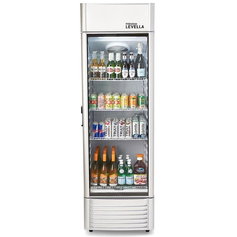 12.5 cu ft Single Door Display Refrigerator in Silver - (PRF125DX)