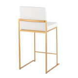 Fuji - Contemporary High Back Stylish Counter Stool