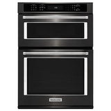 27" Combination Wall Oven With Even-Heat True Convection (lower oven) - Black