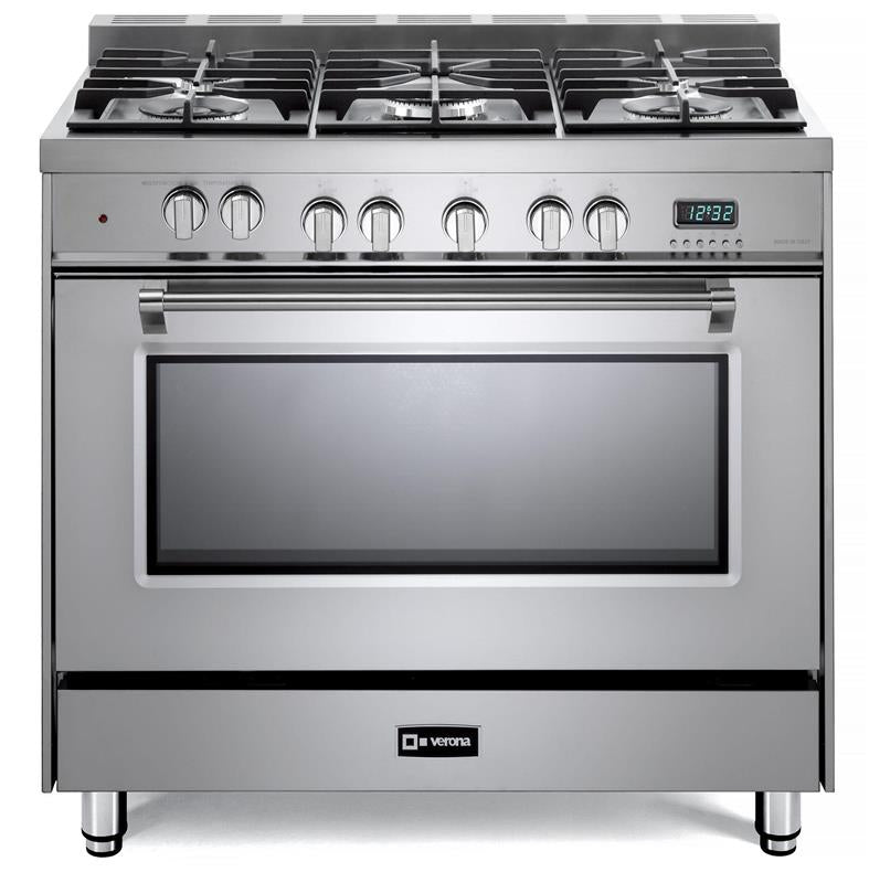 Prestige 36" Dual Fuel Single Oven Range - Stainless Steel - (VPFSGE365SS)