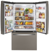 GE(R) ENERGY STAR(R) 27.0 Cu. Ft. French-Door Refrigerator - (GNE27JMMES)