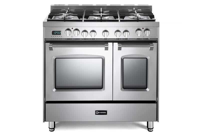 Prestige 36" Dual Fuel Double Oven Range - Stainless Steel - (VPFSGE365DSS)