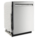 44 dBA Dishwasher In PrintShield Finish With FreeFlex Third Rack - Stainless Steel