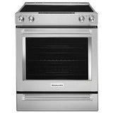 30" 5-Element Electric Convection Slide-In Range With Baking Drawer