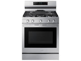 6.0 cu. ft. Smart Freestanding Gas Range with No-Preheat Air Fry, Convection+ & Stainless Cooktop in Stainless Steel - (NX60A6711SS)