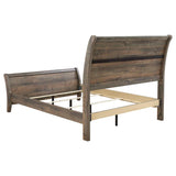 Frederick - Wood Sleigh Bed