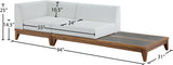 Rio - Modular Sofa - Off White - Concrete