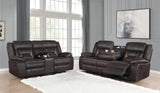 Greer - Upholstered Reclining Sofa Set