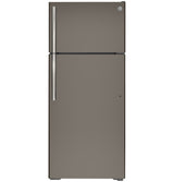 GE(R) ENERGY STAR(R) 17.5 Cu. Ft. Top-Freezer Refrigerator - (GTE18GMNRES)