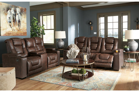 Owner's Box Power Reclining Sofa and Loveseat - (24505U1)