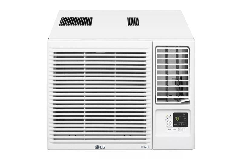 8,000 BTU Smart Wi-Fi Enabled Window Air Conditioner, Cooling & Heating - (LW8023HRSM)