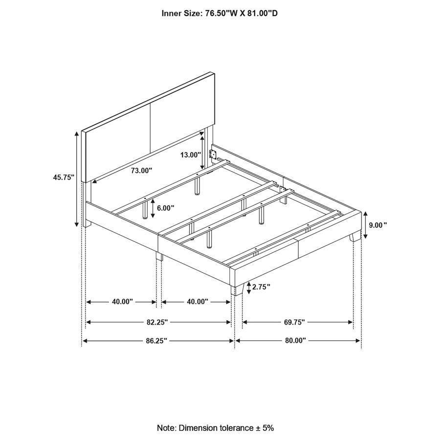 Dorian - Upholstered Bed