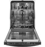 GE Profile(TM) ENERGY STAR(R) Top Control with Stainless Steel Interior Dishwasher with Sanitize Cycle & Twin Turbo Dry Boost - (PDT785SBNTS)