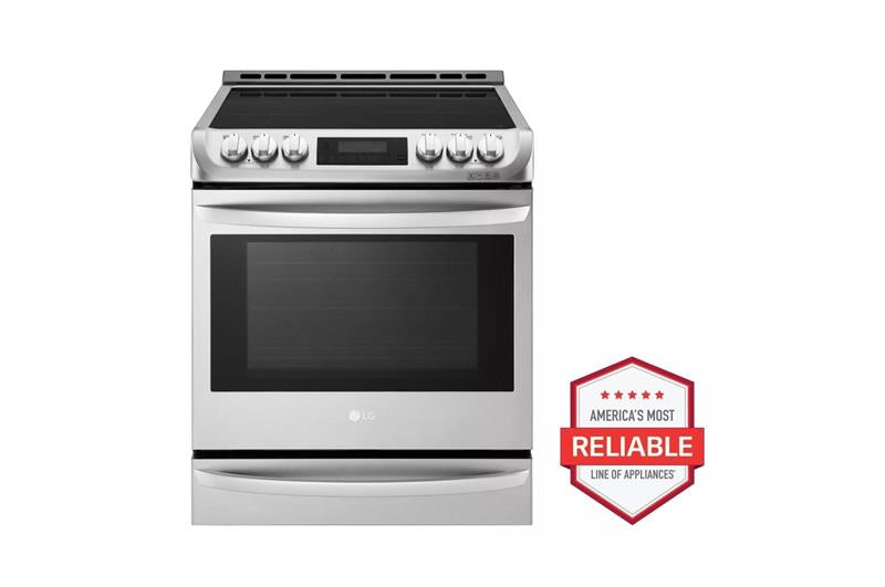 6.3 cu. ft. Smart wi-fi Enabled Induction Slide-in Range with ProBake Convection(R) and EasyClean(R) - (LSE4617ST)