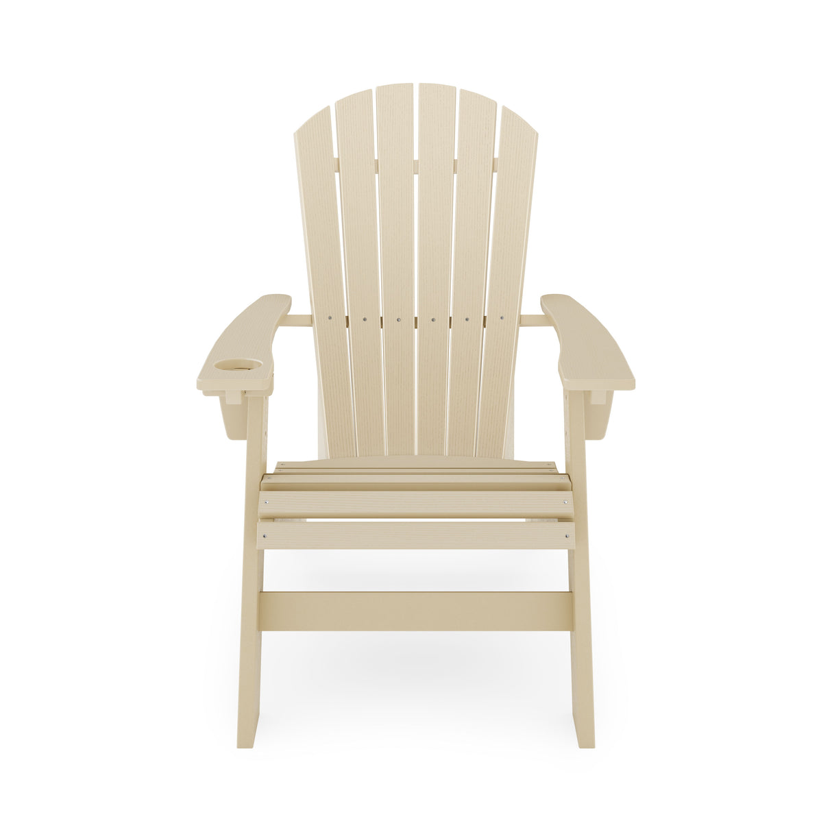 Adirondack Chair Sturdy HDPE Poly Lumber For Poolside, Patio, And Garden Relaxation