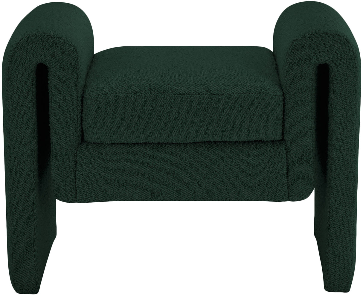 Stylus - Bench - Green - Fabric