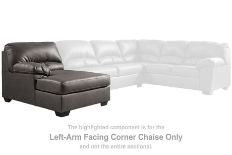 Aberton Left-arm Facing Corner Chaise - (2560116)