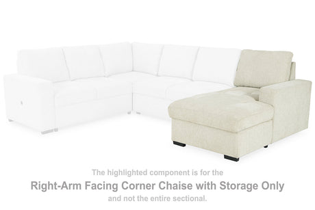 Millcoe Right-arm Facing Corner Chaise With Storage - (2660517)