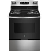 GE(R) 30" Free-Standing Self-Clean Electric Range - (JB256RTSS)