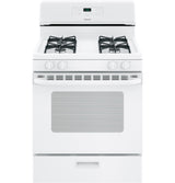 Hotpoint(R) 30" Free-Standing Standard Clean Gas Range - (RGBS400DMWW)