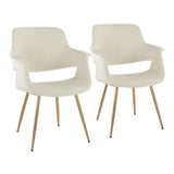 Vintage Flair - Chair (Set of 2) - Gold Legs