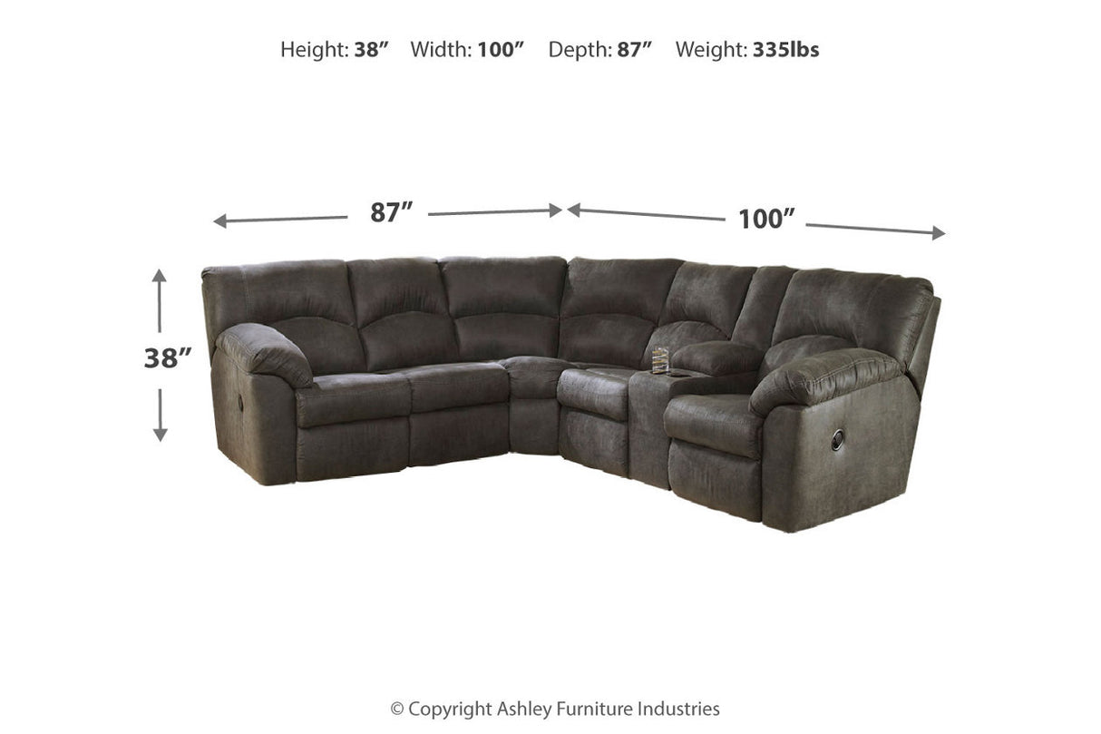 Tambo 2-piece Sectional With Recliner - (27801U1)