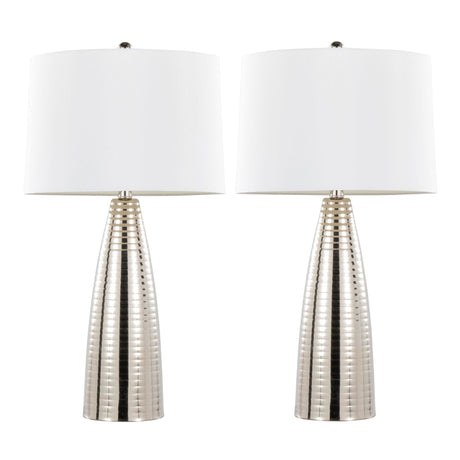 Maya - 27" Metal Table Lamp (Set of 2)