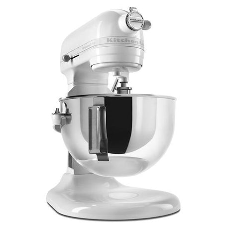 Refurbished Professional 5 Plus Series 5 Quart Bowl-Lift Stand Mixer - White-on-White