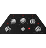 GE(R) 36" Built-In Knob Control Electric Cooktop - (JEP5036STSS)