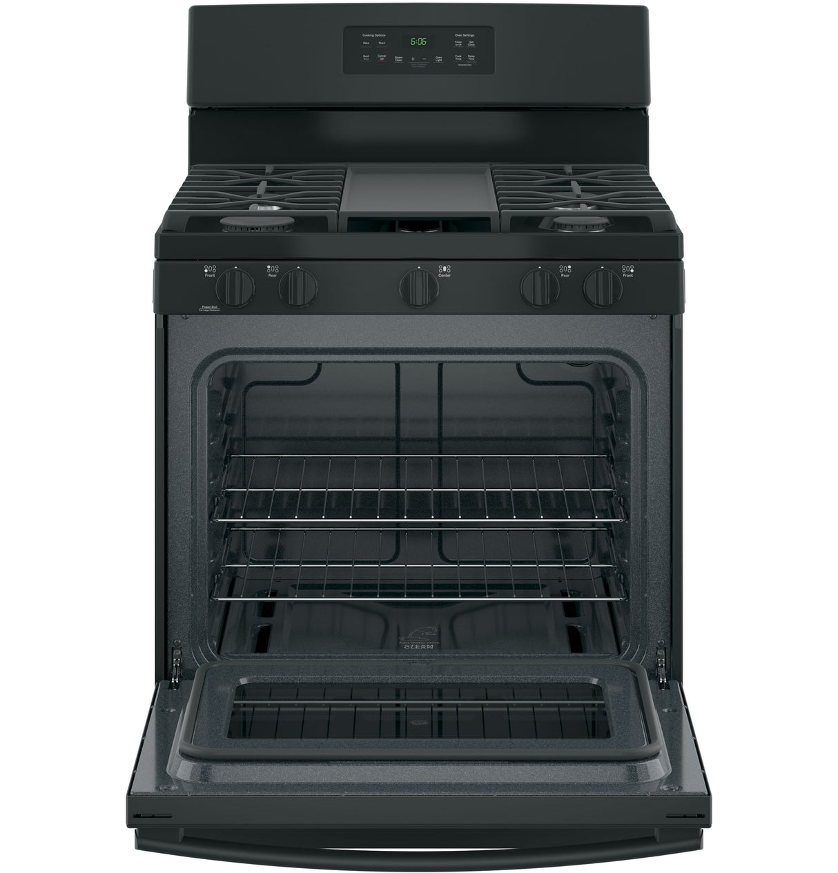 GE(R) 30" Free-Standing Gas Range - (JGBS66DEKBB)