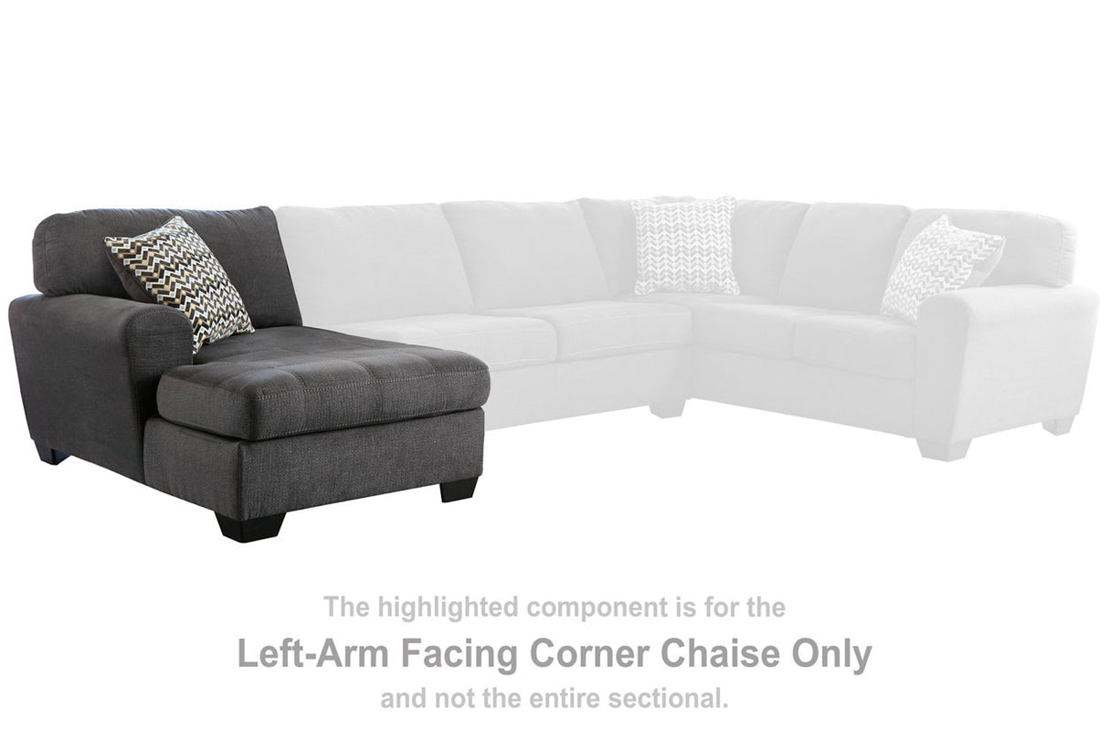 Ambee Left-arm Facing Corner Chaise - (2862016)