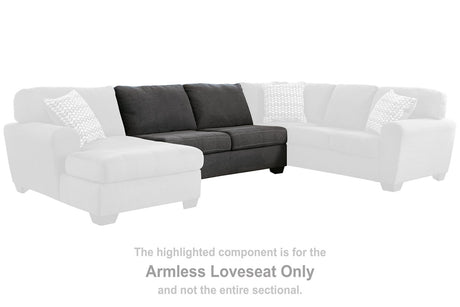 Ambee Armless Loveseat - (2862034)