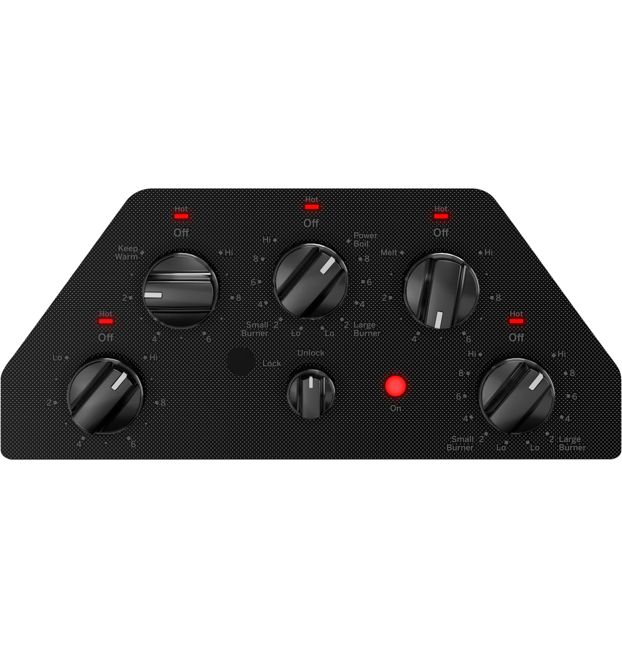 GE(R) 30" Built-In knob Control Electric Cooktop - (JEP5030DTBB)