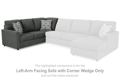 Edenfield Left-arm Facing Sofa With Corner Wedge - (2900348)