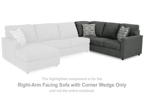 Edenfield Right-arm Facing Sofa With Corner Wedge - (2900349)