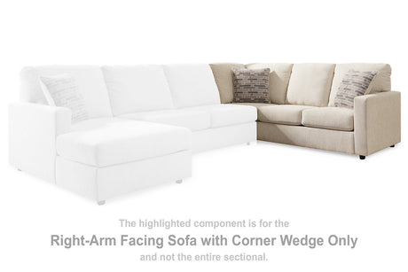 Edenfield Right-arm Facing Sofa With Corner Wedge - (2900449)